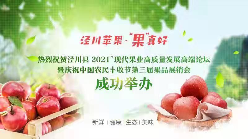 銷售蘋果2.46萬噸 簽約金額1.28億元！涇川果品展銷會項目簽約成果豐碩